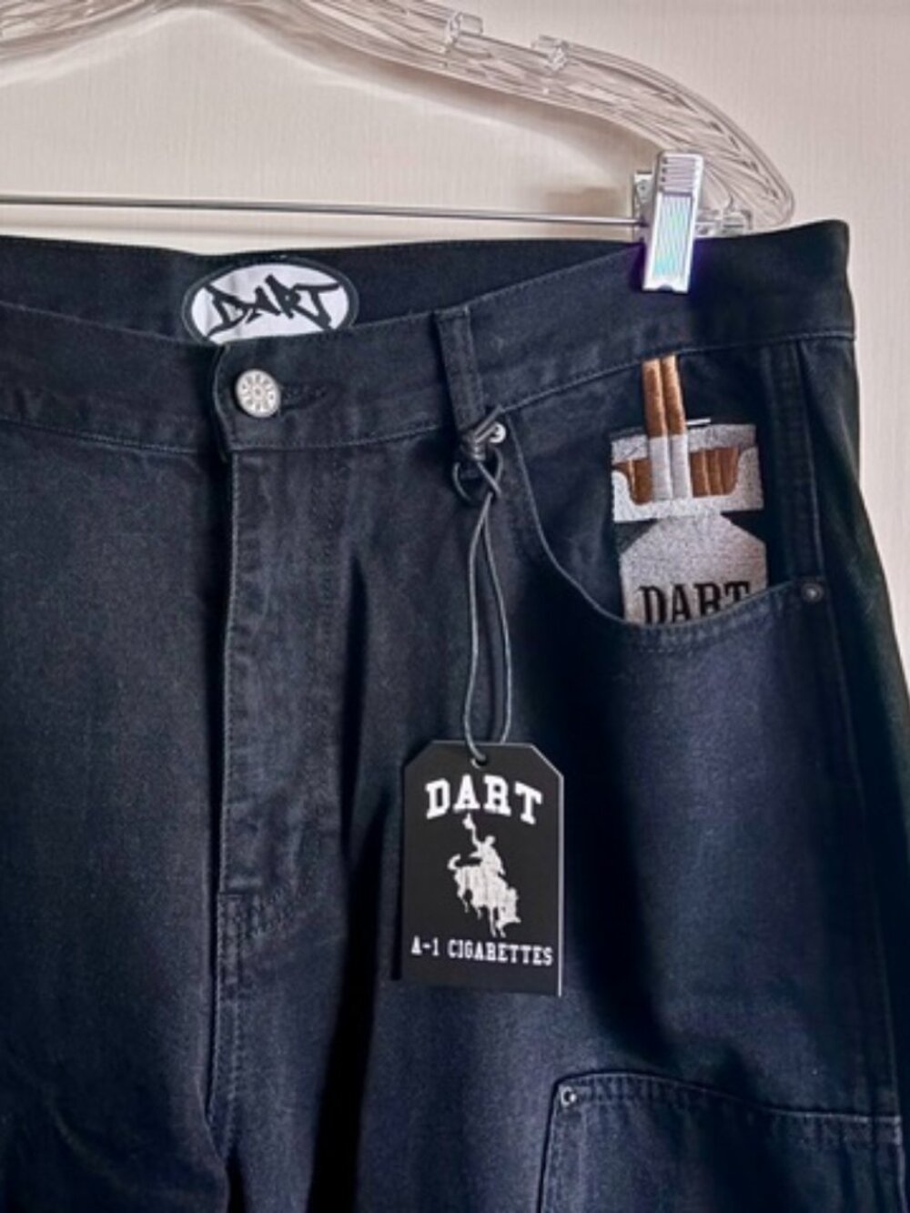 DART Blackout Double Knee Jeans, XL, NWT - original tags attached, never worn